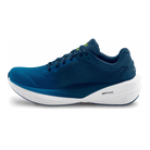 Topo Phantom 4 men's running shoe in Blue/Lime, medial view