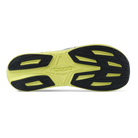 Topo Phantom 4 men's running shoe in Green/Black, outsole view