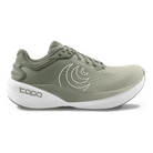 Topo Phantom 4 men's running shoe in Khaki/White, lateral view