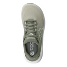 Topo Phantom 4 men's running shoe in Khaki/White, top view