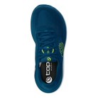 Topo Ultrafly 6 men's stability road running shoe in Navy/Lime, top viewTopo Ultrafly 6 men's stability road running shoe in Grey/Navy, top view