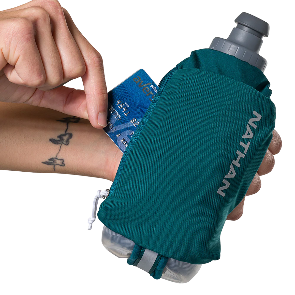 Nathan SpeedDraw 2 12oz Ins. Flask