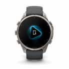Garmin Fenix 9 Pro - Solar smartwatch, front view showing inReach connectivity feature