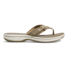 Clarks Breeze Sea women's sandal in Taupe, lateral view