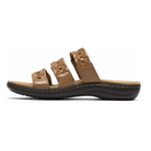Clarks Laurieann Emma women's sandal in Tan Leather, medial view