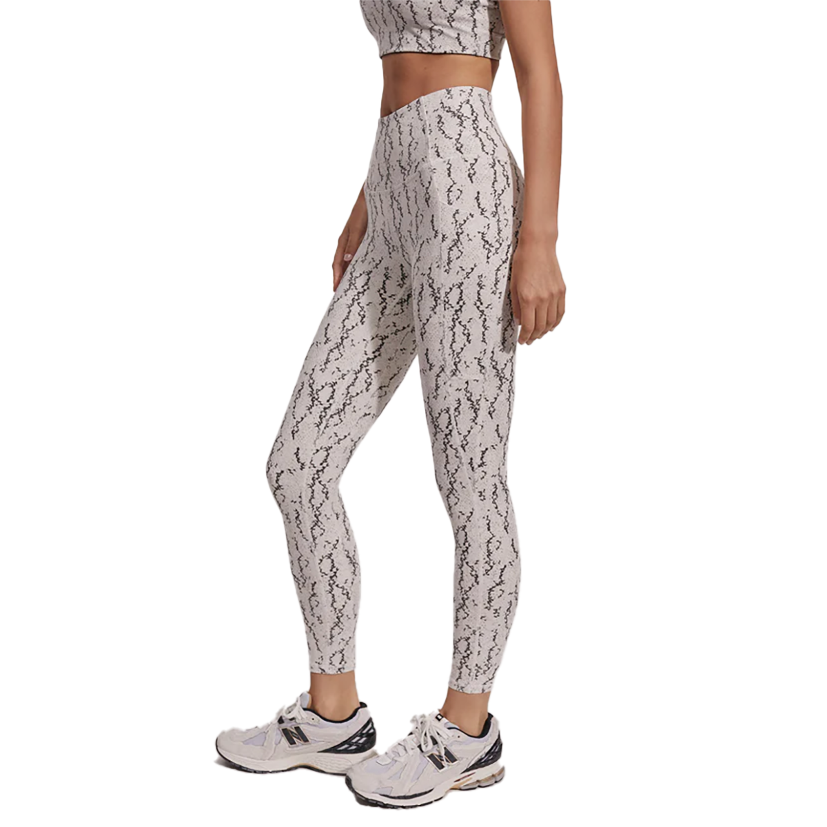 nike white snake print high waist leggings
