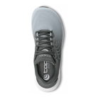 Topo Phantom 4 women's training shoe in Grey/Grey, top view