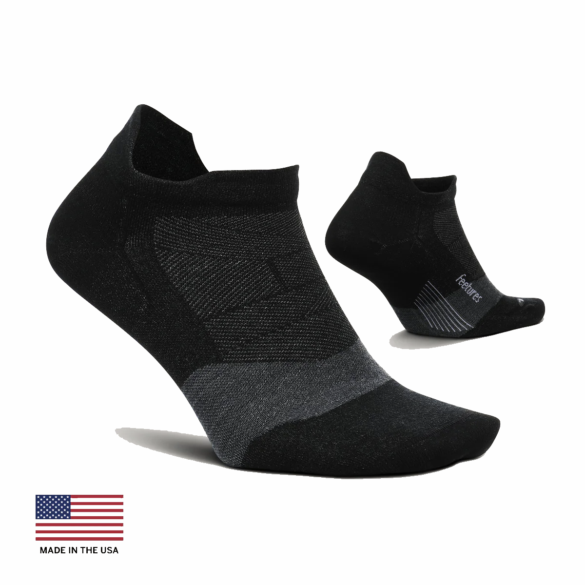 Feetures Merino 10 Max Cushion No Show Tab