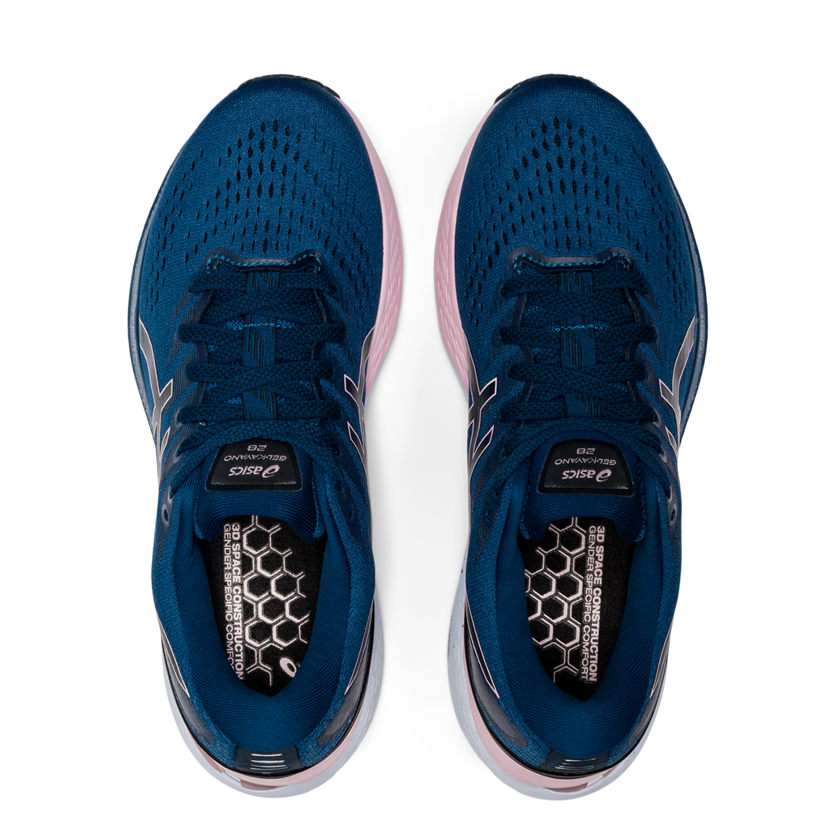 Asics Gel Kayano 28 - Mako Blue - Barely Rose