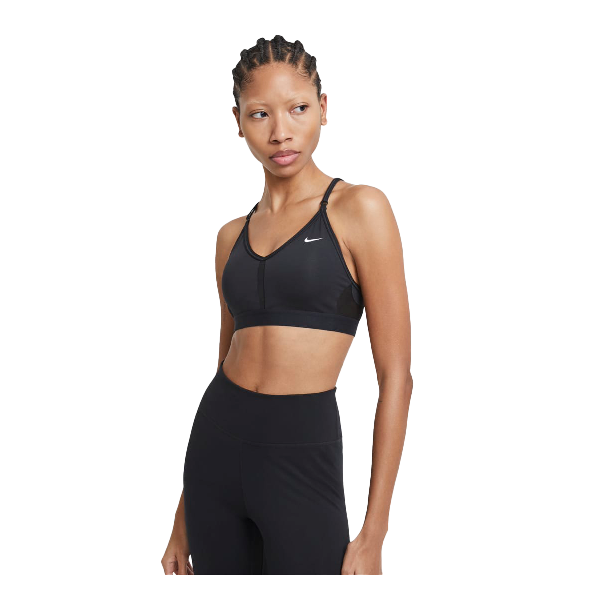 nike indy bra v neck