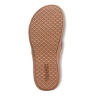 Vionic Tide 2.0 women's thong sandal in Mocha Mousse Leather, outsole view