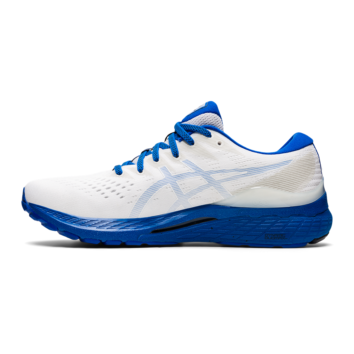 Asics Gel Kayano 28 - White - Tuna Blue