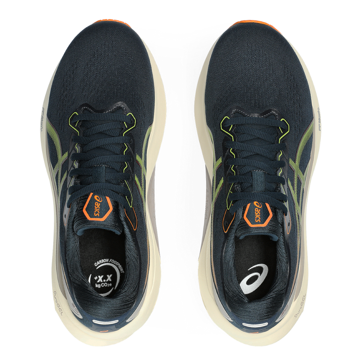 Asics Gel Kayano 30 French Blue Neon Lime Fit2Run