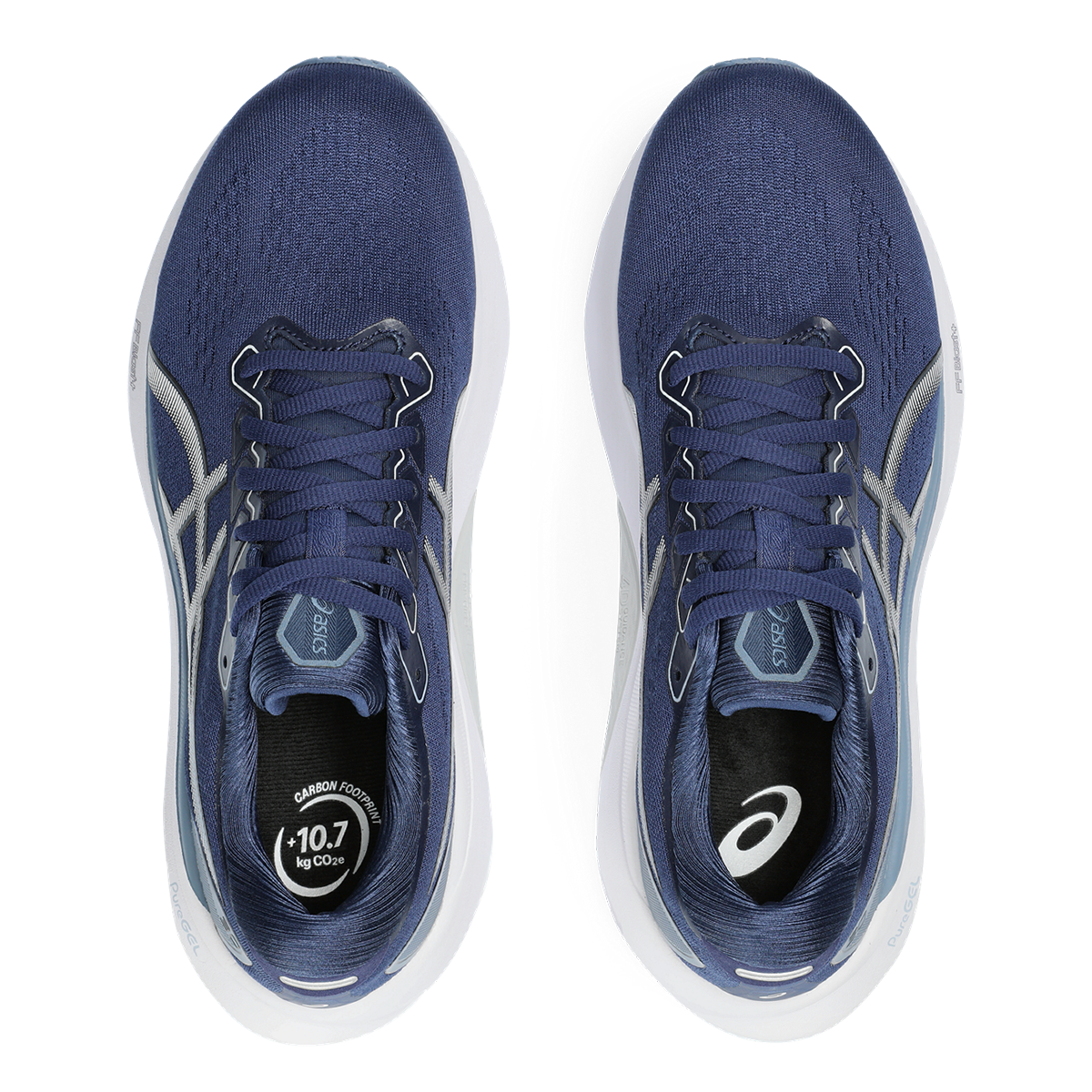 Asics Gel Kayano 30 - Deep Ocean - White