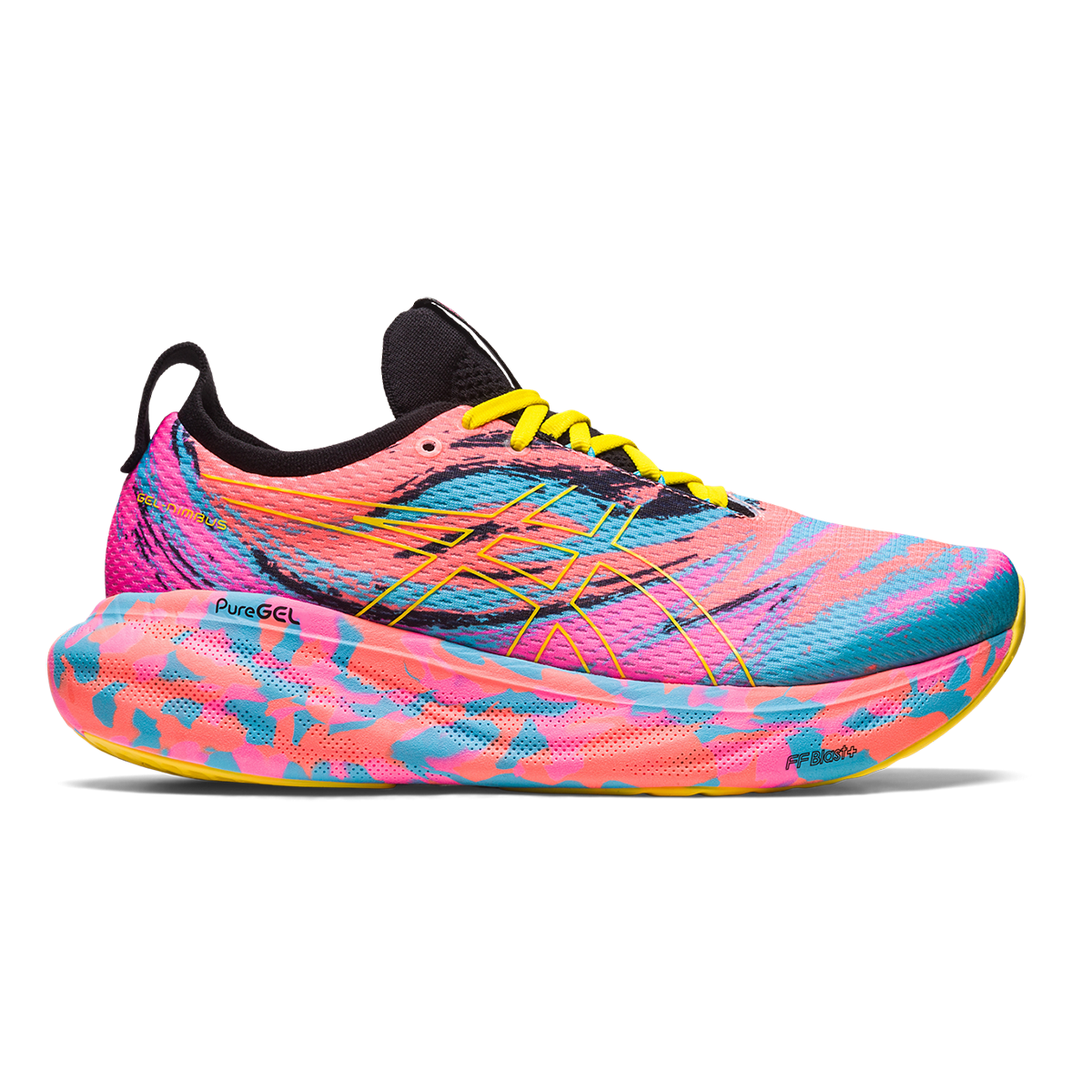 Asics Gel Nimbus 25 - Aquarium - Vibrant Yellow