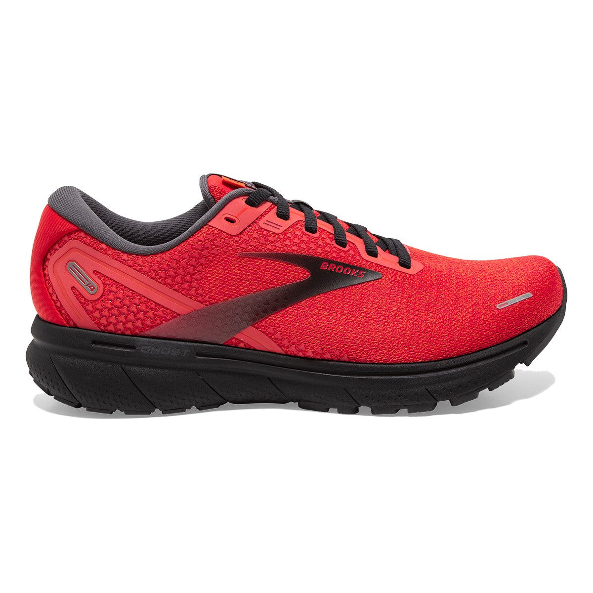 Brooks Ghost 14 - Red - Tomato - Black