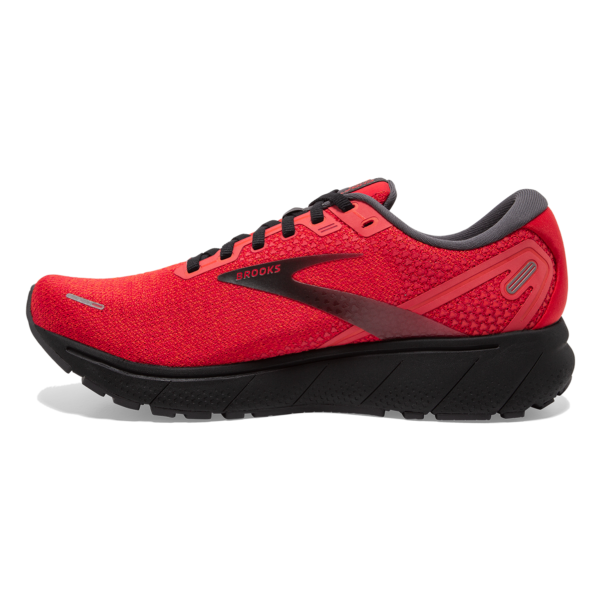 Brooks Ghost 14 - Red - Tomato - Black