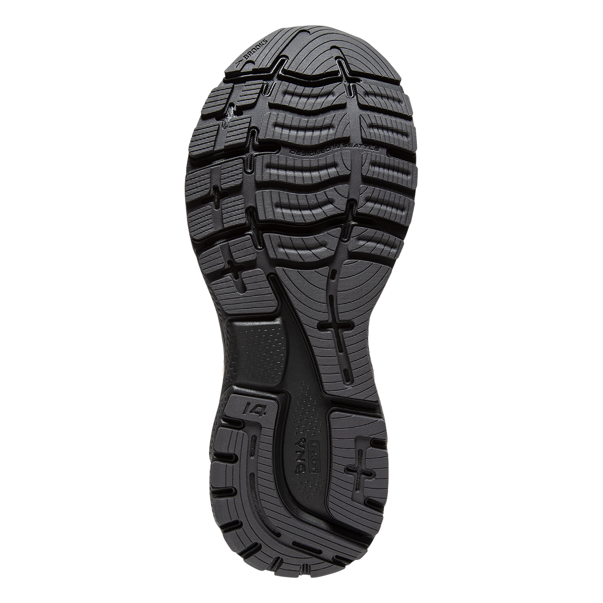 Brooks Ghost 14 - Red - Tomato - Black