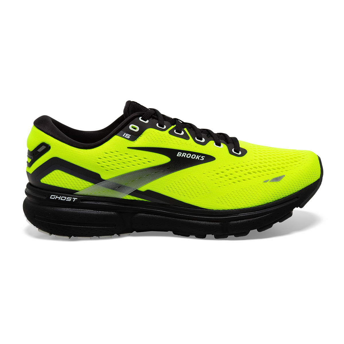 Brooks Ghost 15 - Nightlife - Black - Ebony
