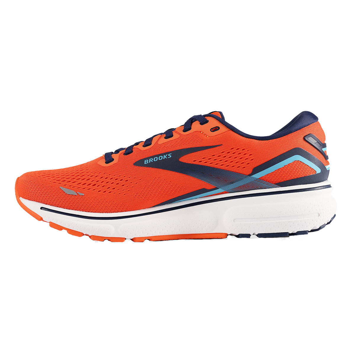 Brooks Ghost 15 - Flame - Navy - Blue