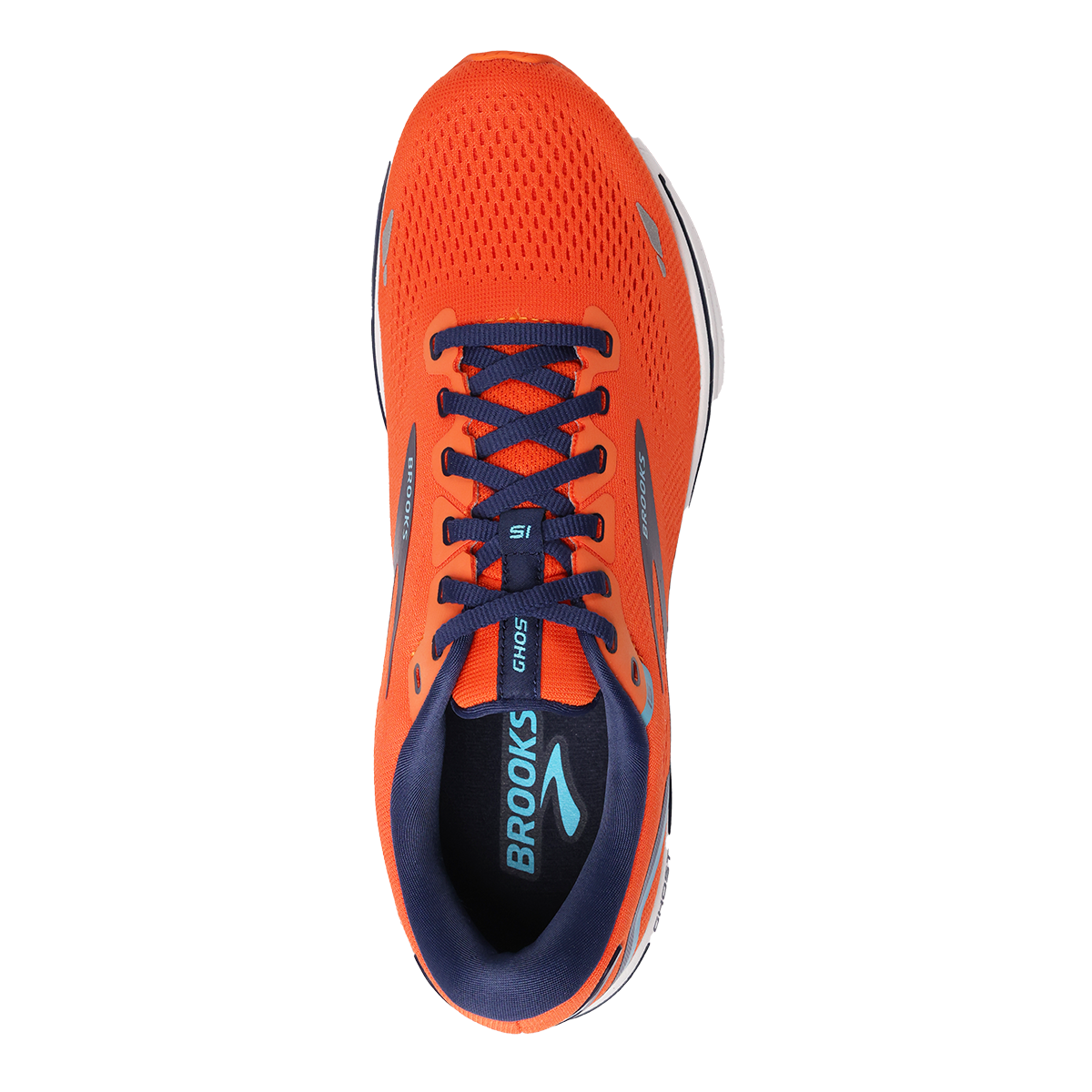 Brooks Ghost 15 - Flame - Navy - Blue