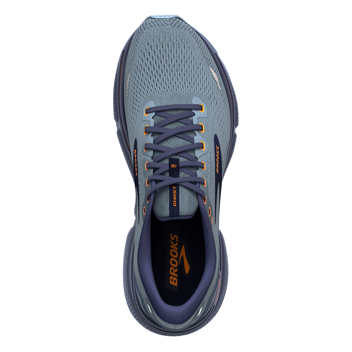 Brooks Ghost 15 - Flintstone - Peacoat - Oak