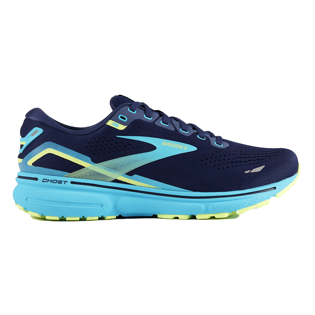 Brooks Ghost 15 - Navy - Blue - Green