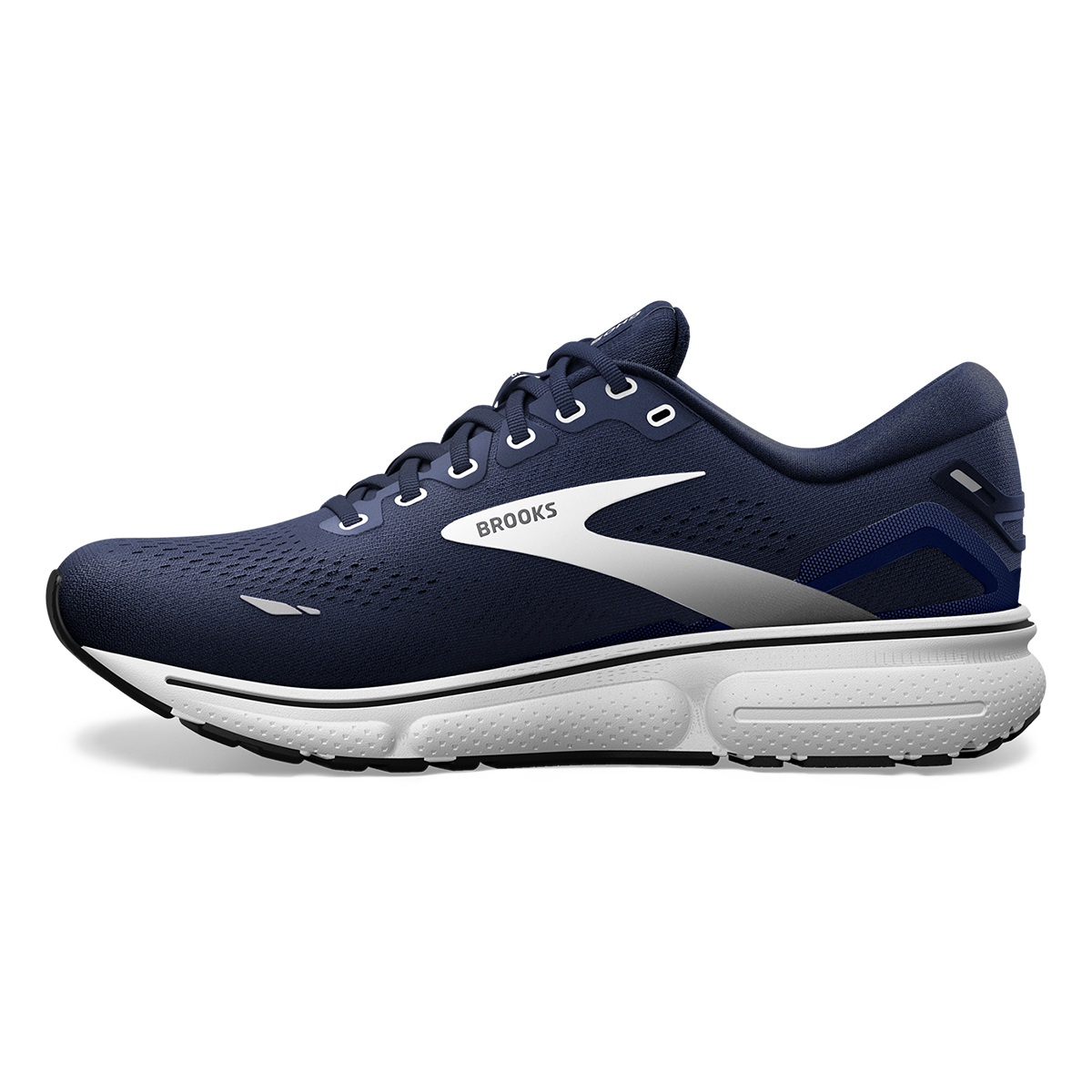 Brooks Ghost 15 - Peacoat - Silver - White