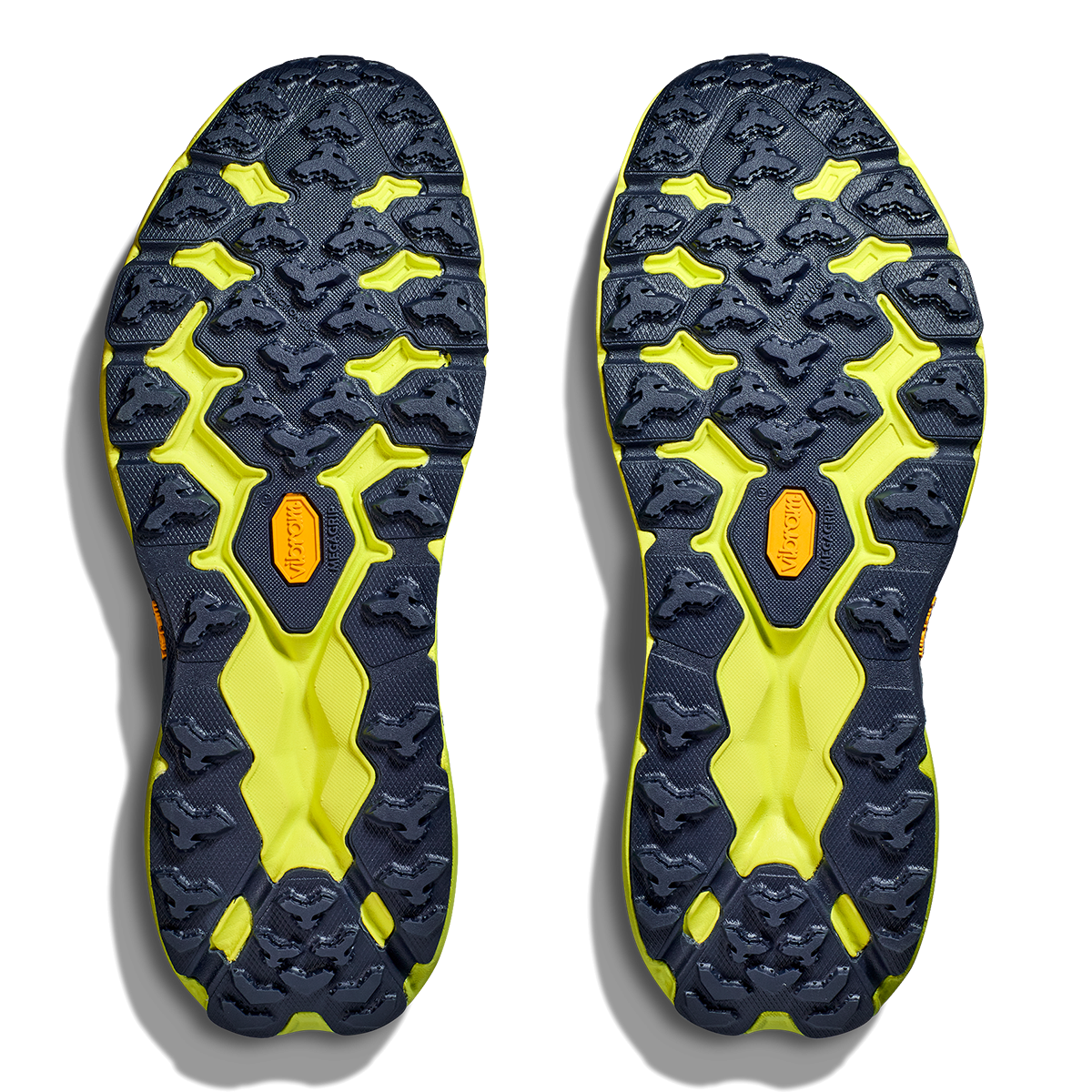 Hoka Speedgoat 5 - Stone Blue - Dark Citron