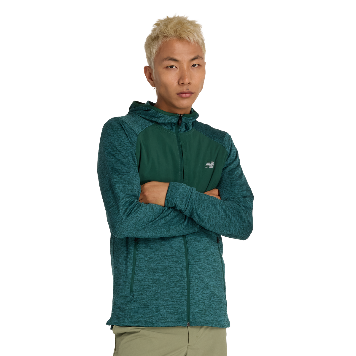 New Balance Heat Grid Hooded Full Zip