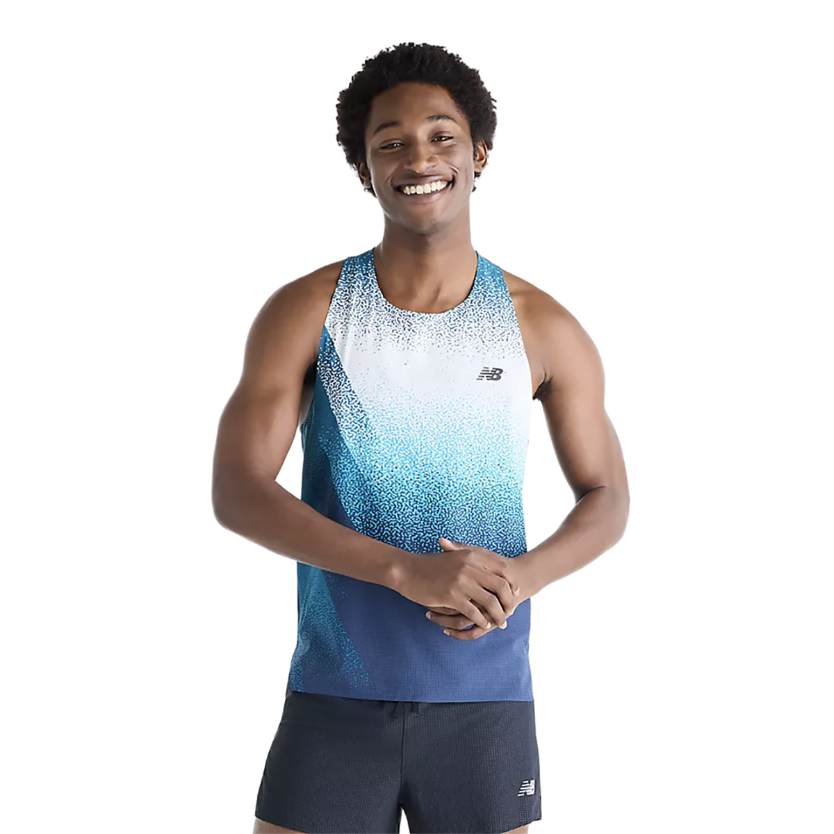 New Balance Race Day Ultra Light Printed Singlet