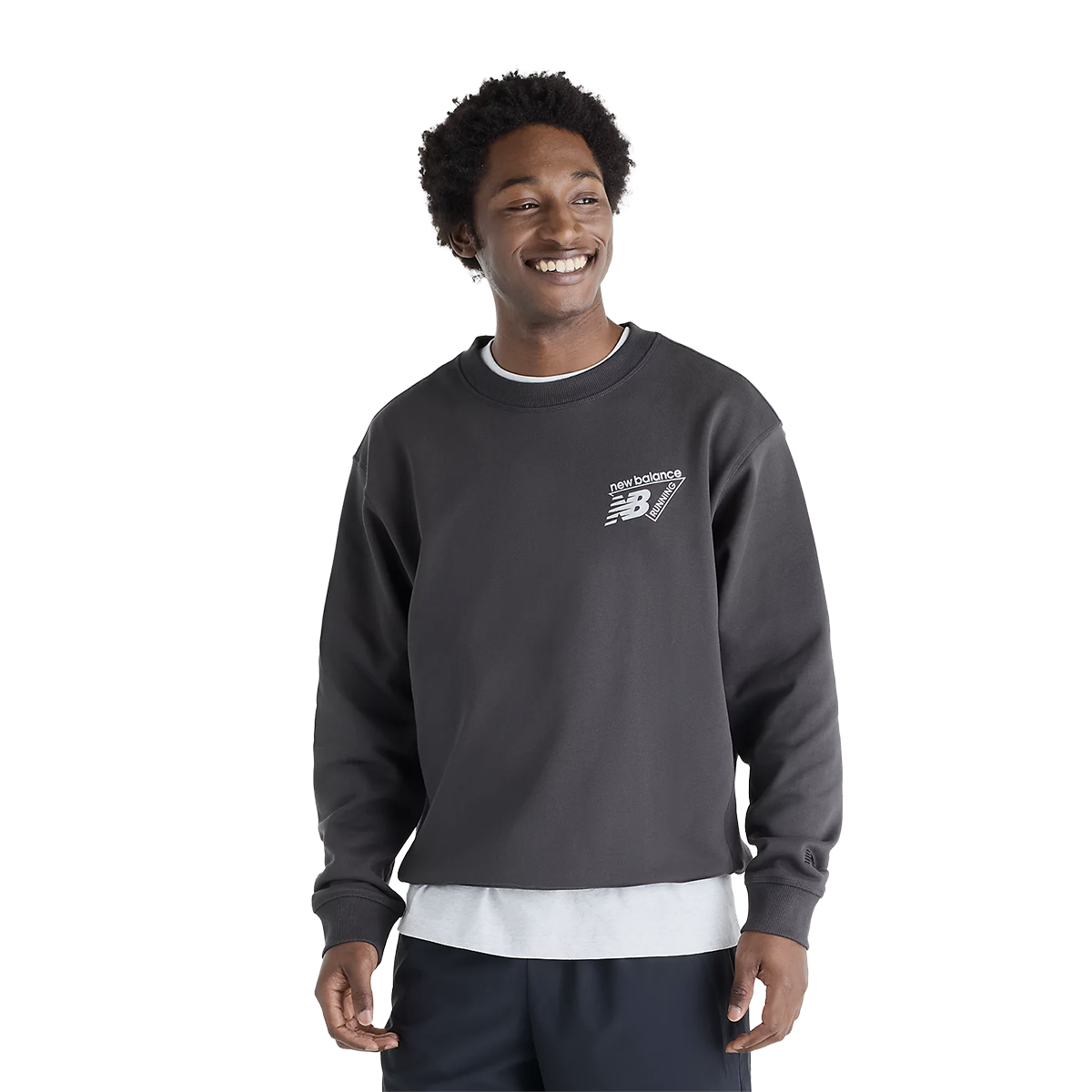 New Balance Classic Tri-Logo French Terry Crew