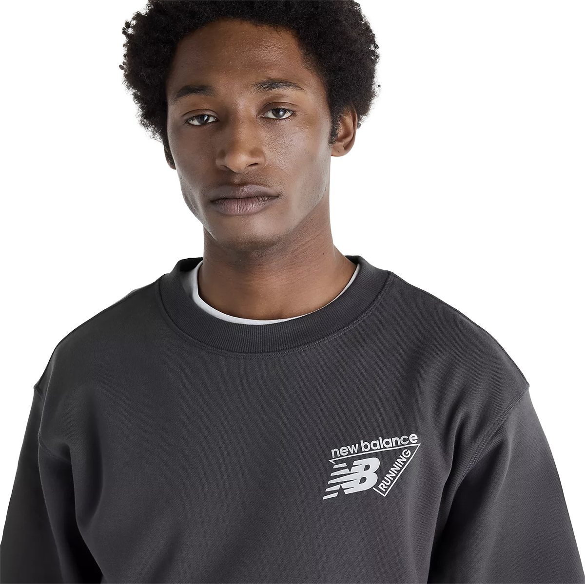 New Balance Classic Tri-Logo French Terry Crew
