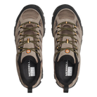 Merrell Moab 3 men's hiking shoe in Walnut, top view