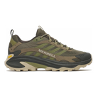 Merrell Moab Speed 2 men's trail shoe in Olive, lateral view