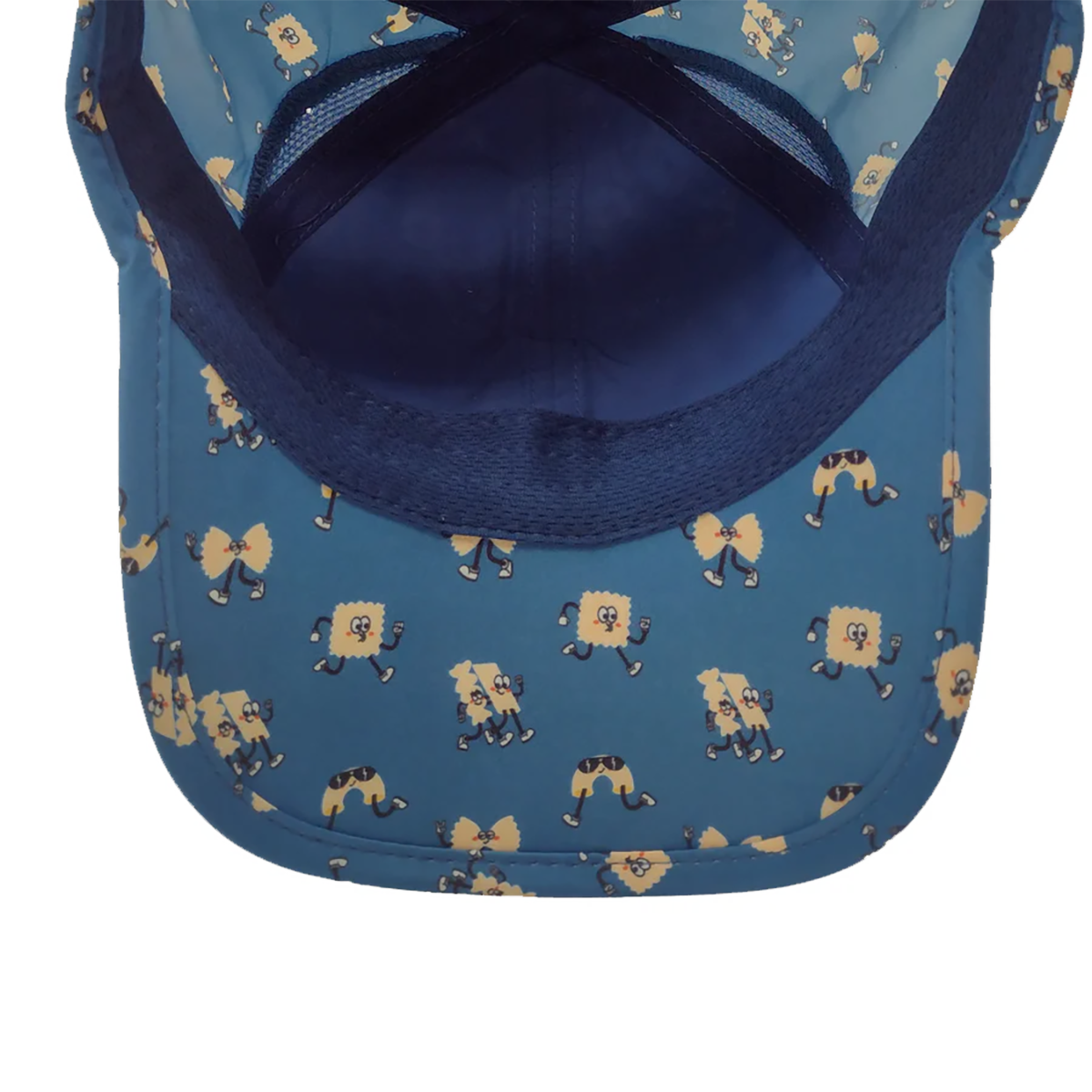 Sprints Race Day Hat White   Navy Unisex