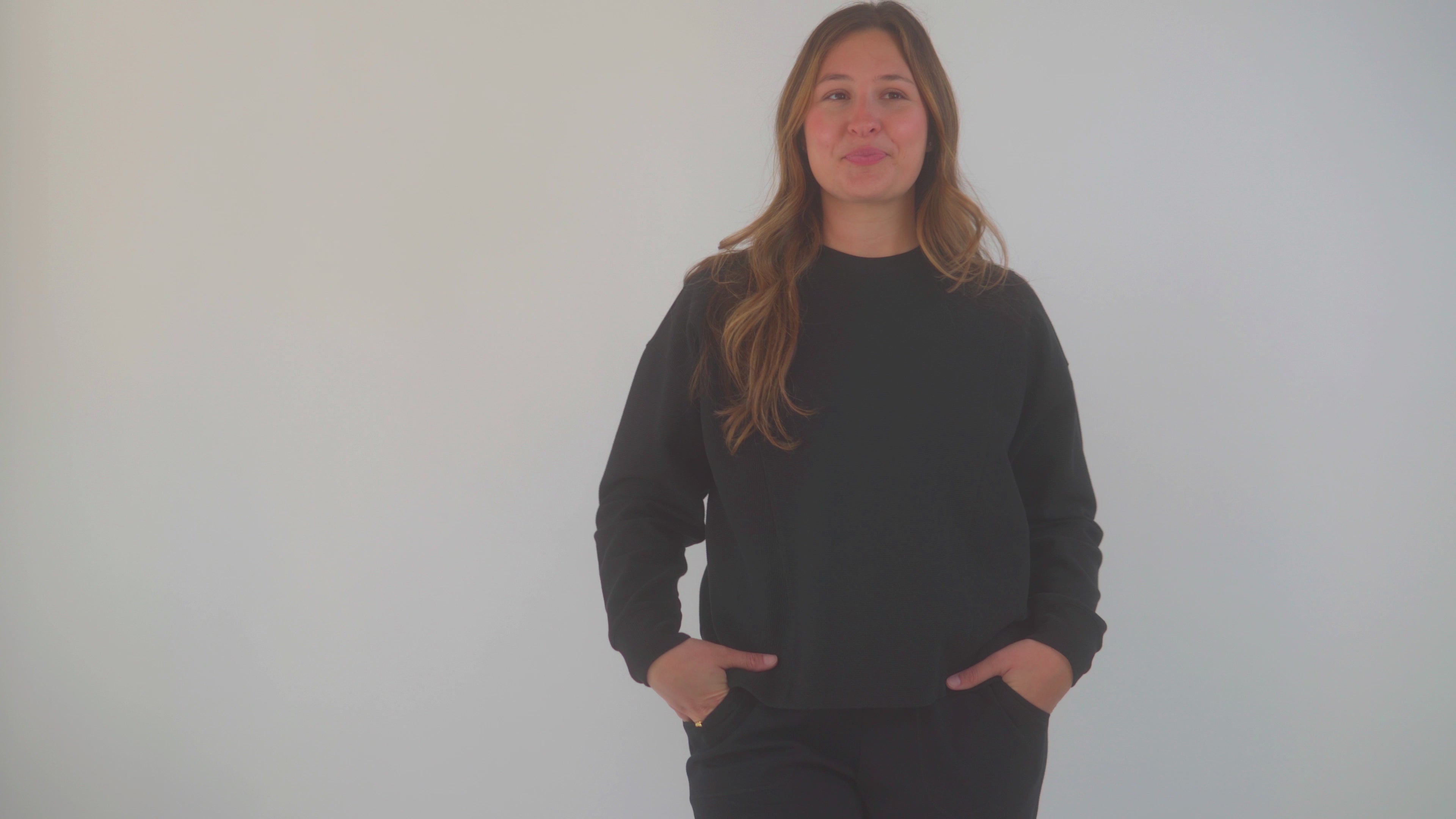 F2R Ottoman Rib Long Sleeve Top