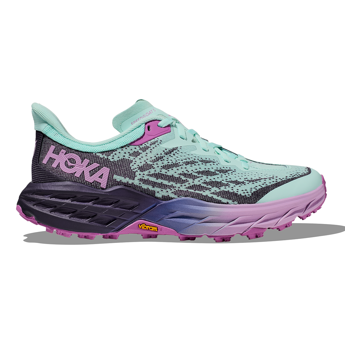 Hoka Speedgoat 5 - Sunlit Ocean - Night Sky