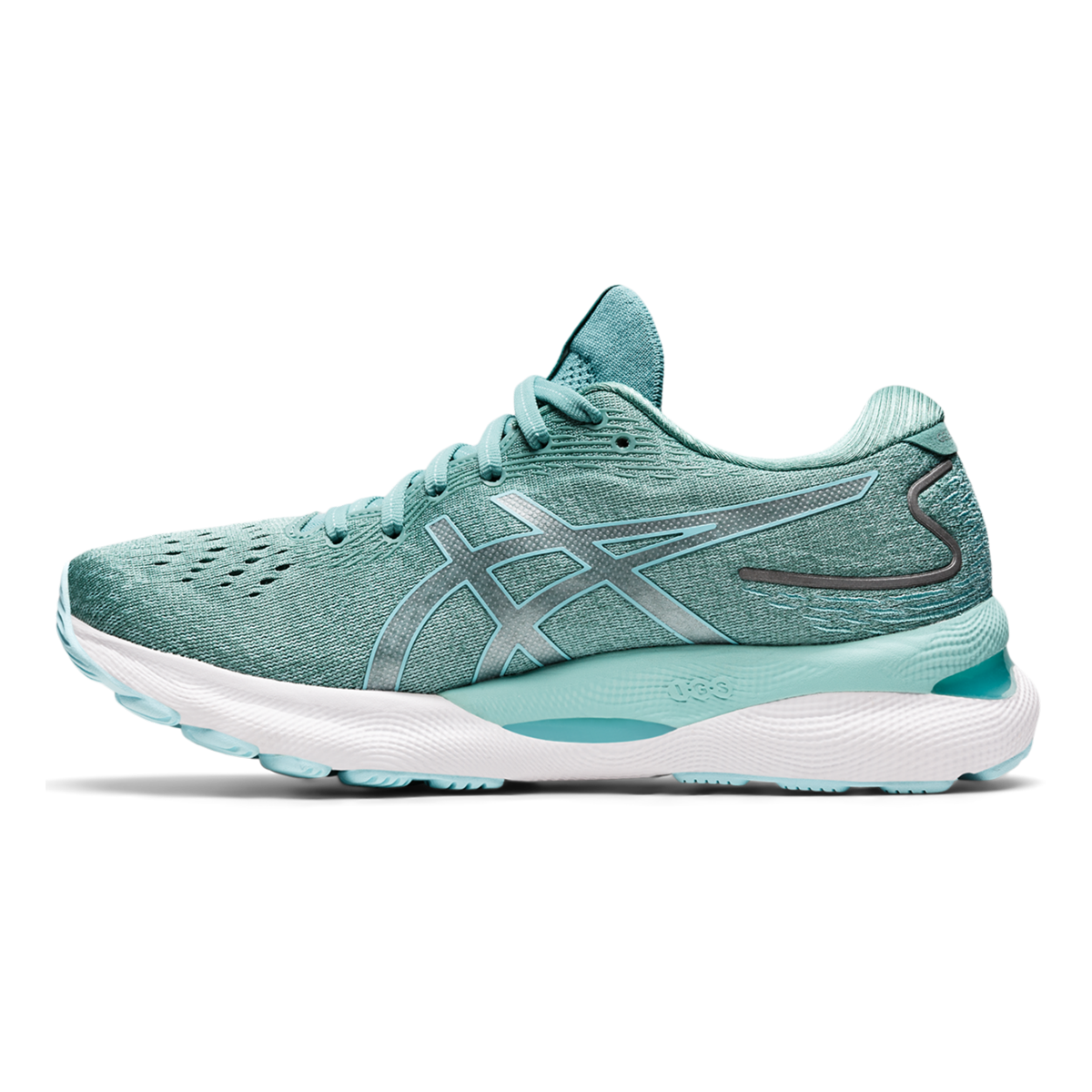Asics Gel Nimbus 24 - Sage - Clear Blue