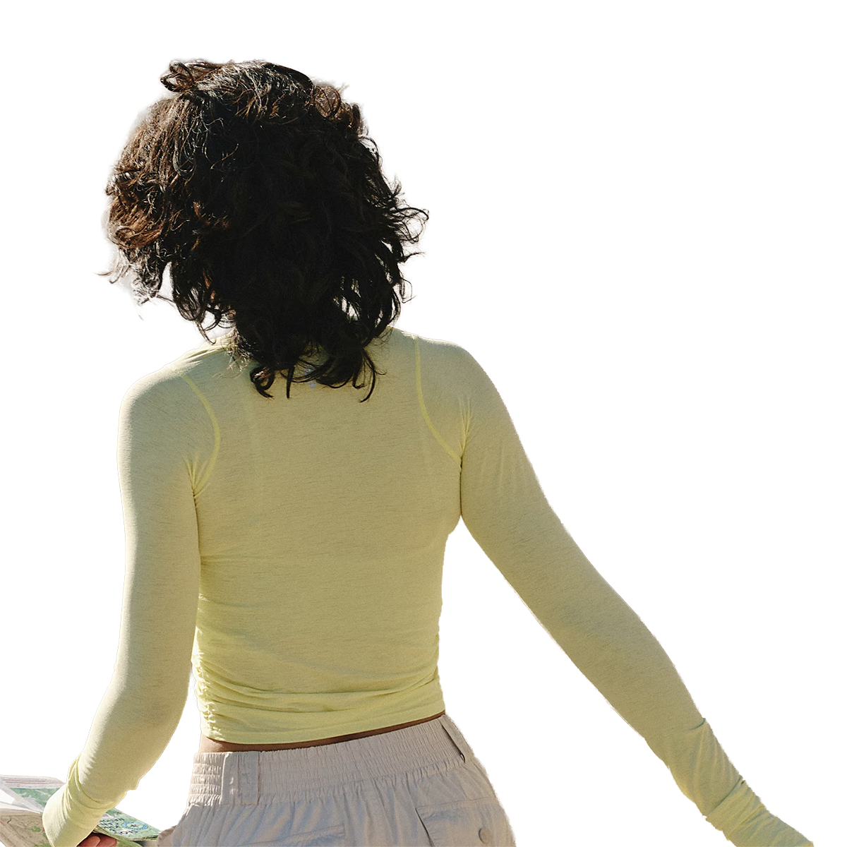 Free People Tempo Ruched Long Sleeve