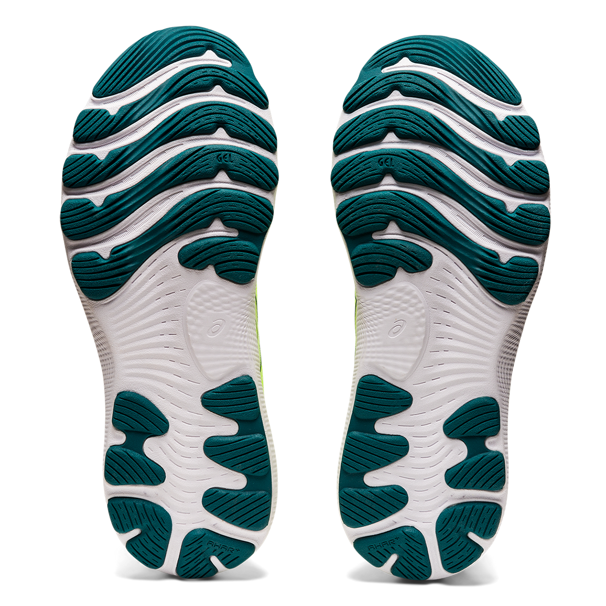 Asics Gel Nimbus 24 - White - Velvet Pine