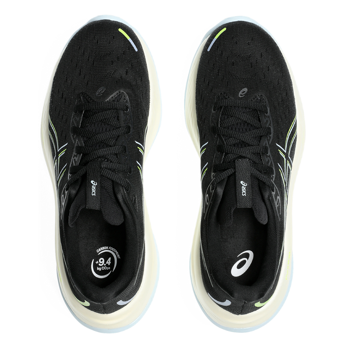 ASICS Men s Gel Cumulus 26 Black Safety Yellow 9.5