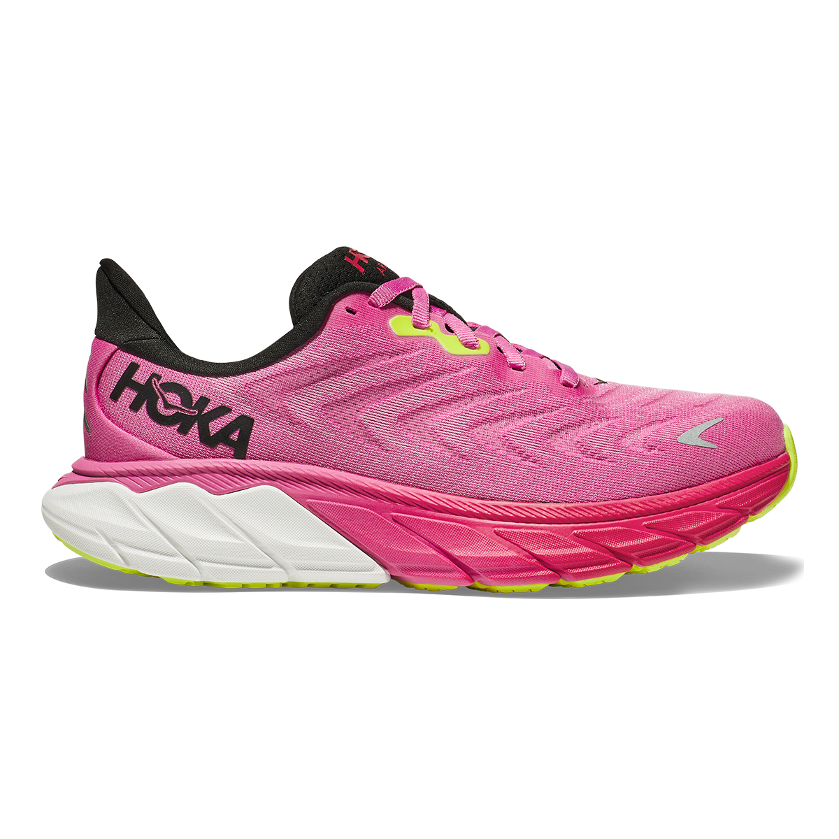 Hoka Arahi Strawberry Black