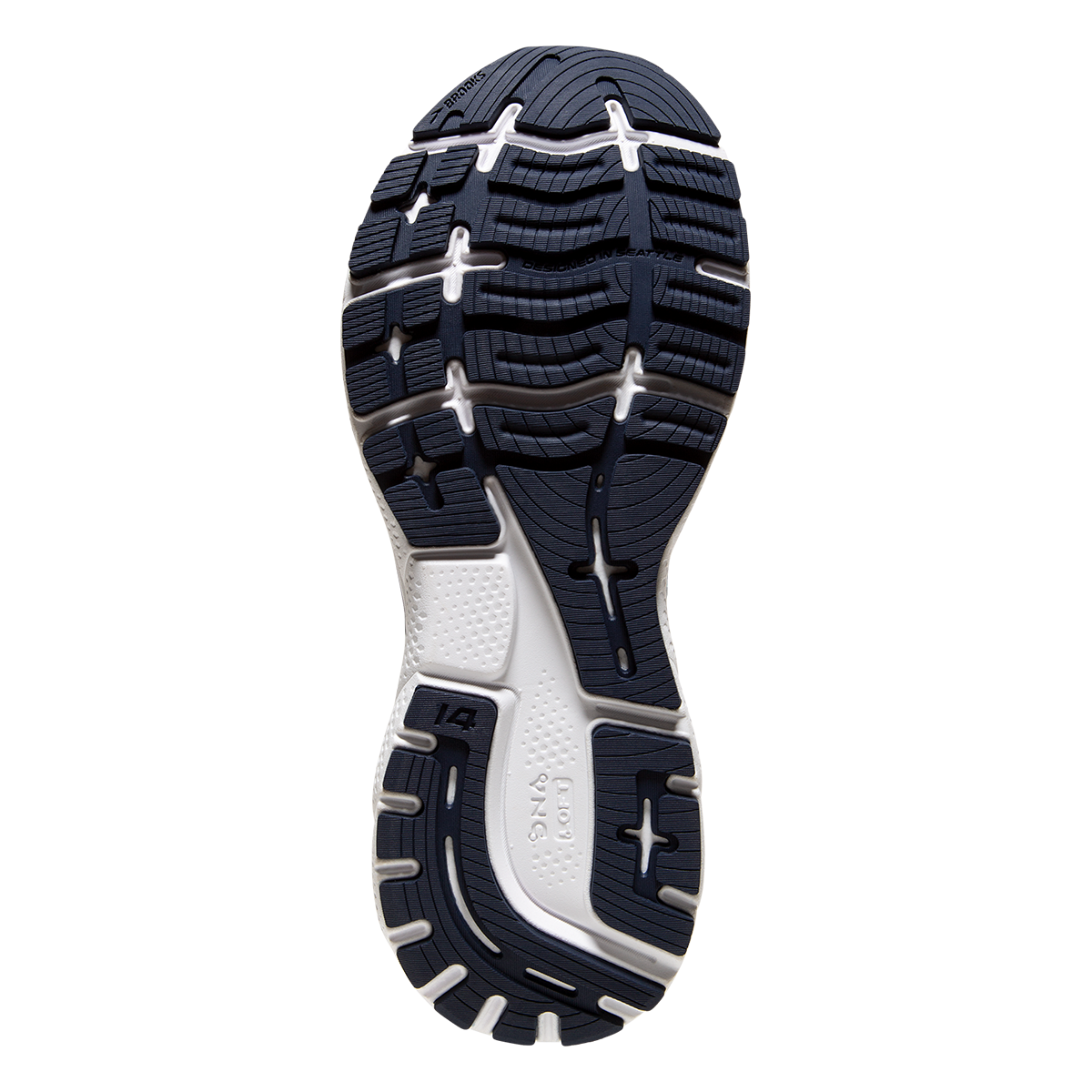 Brooks Ghost 14 - Peacoat - Yucca - Navy