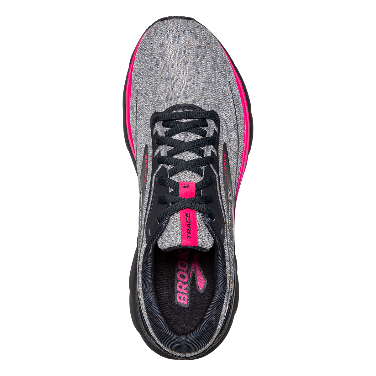 Brooks Trace 2 - Oyster - Ebony - Pink