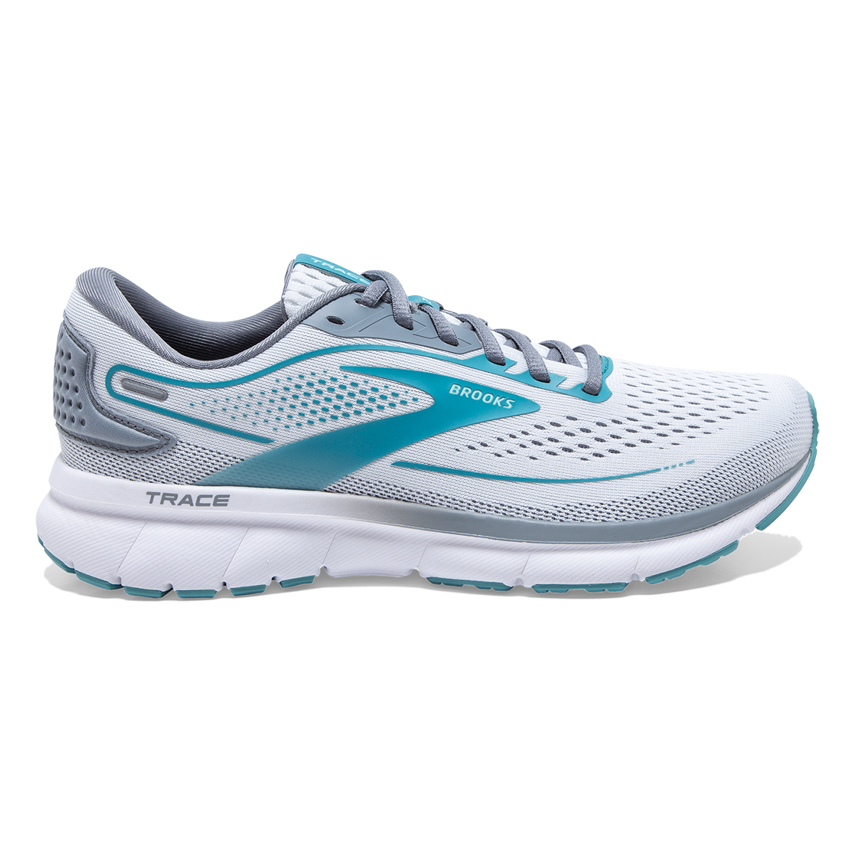 Brooks Trace 2 - White - Grey - Porcelain