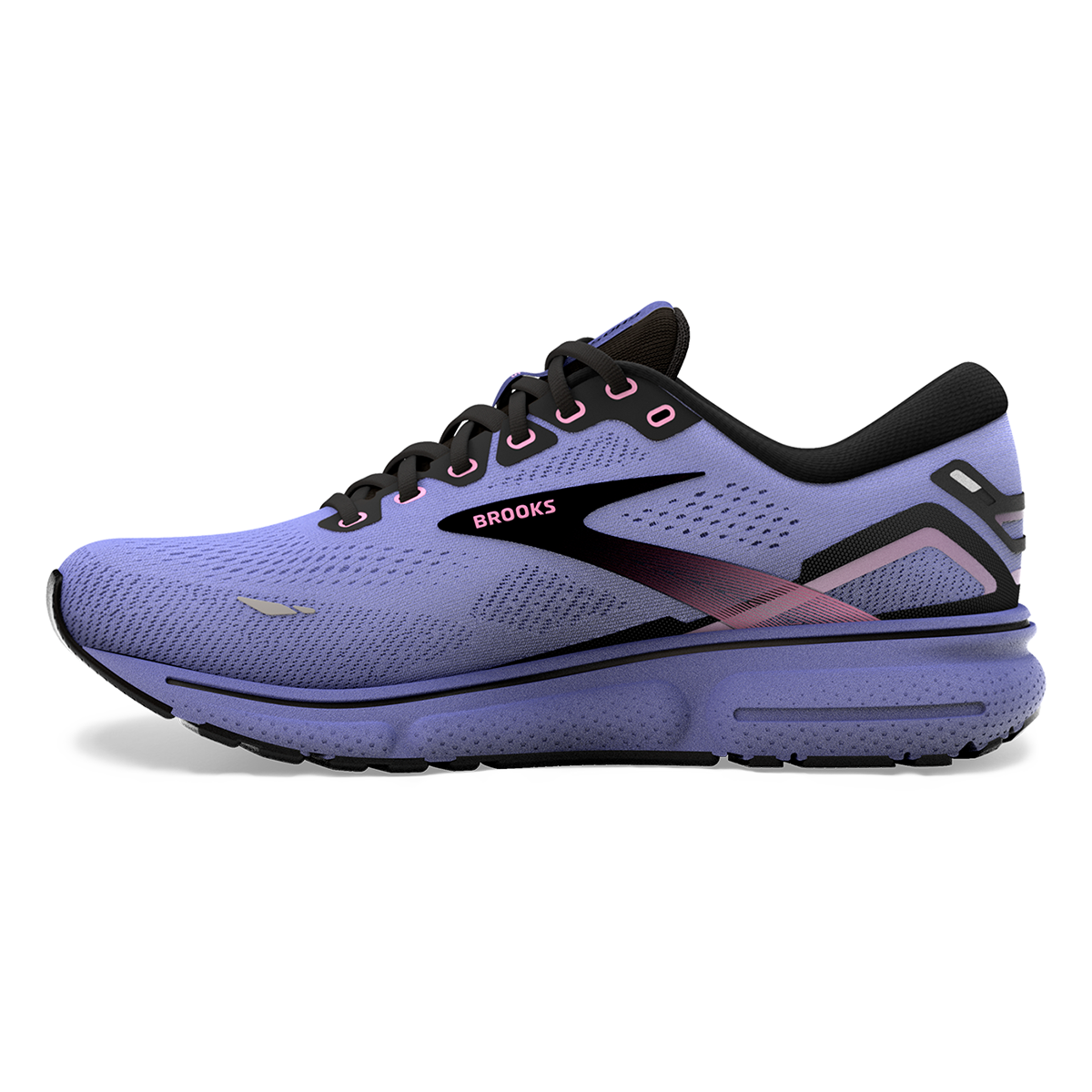 Brooks Ghost 15 - Purple - Pink - Black