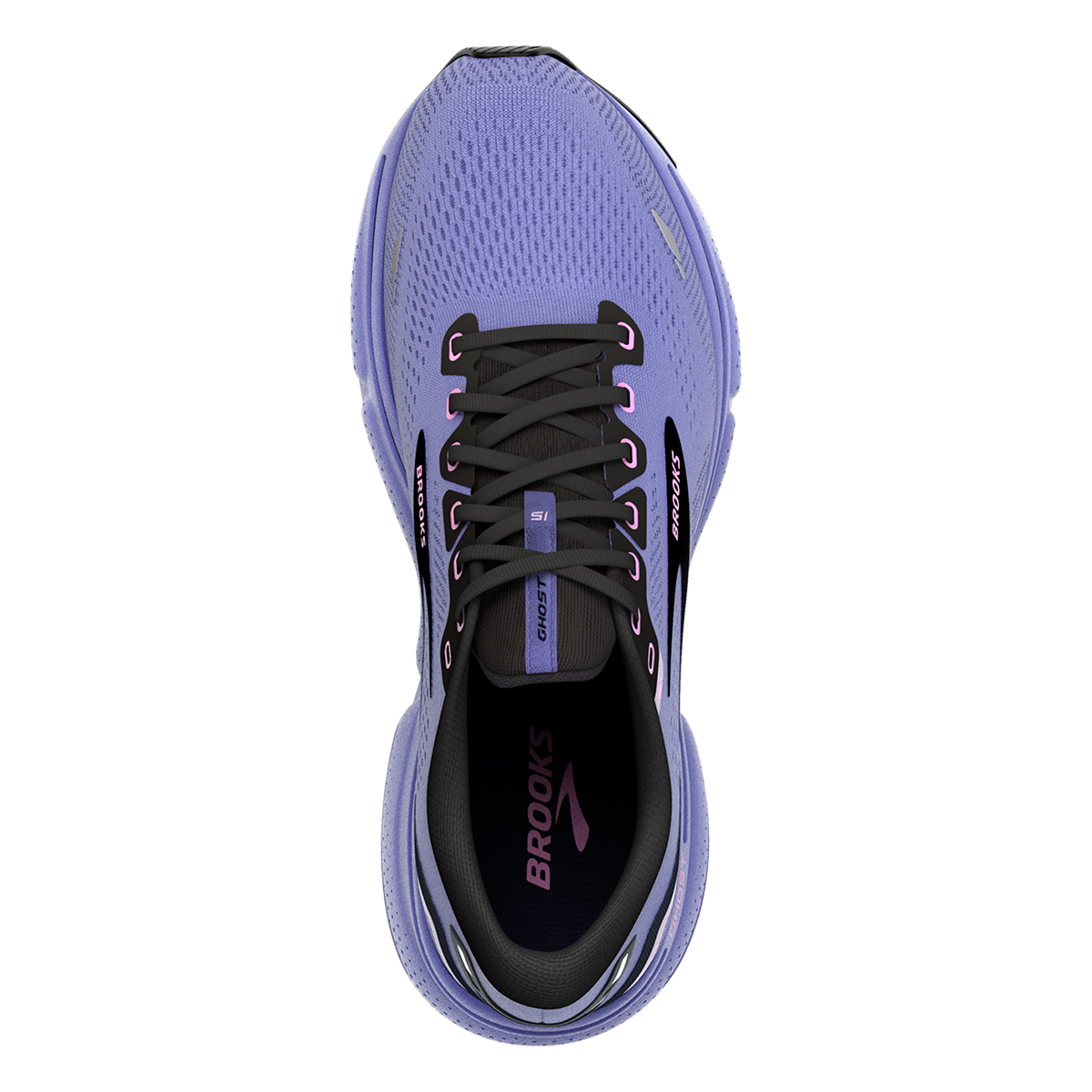 Brooks Ghost 15 - Purple - Pink - Black