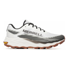 Merrell Agility Peak 6 men's trail running shoe in White/Black lateral view