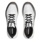 Merrell Agility Peak 6 men's trail running shoe in White/Black top view